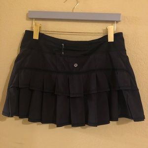 Black Lululemon skirt